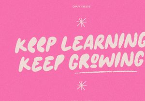 Crafty Bestie - Playful Brush Font