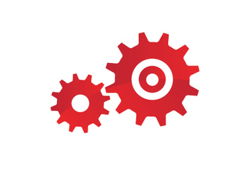 Gear icon logo vector preview picture