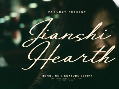 Jianshi Hearth | Monoline Signature Script