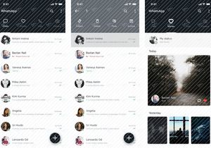 Aplikasi Chat - Konsep Redesain WhatsApp
