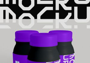 Protein Jar Mockup