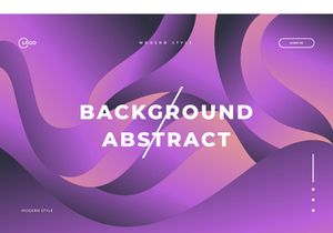 Minimalist Abstract Gradient Colorful Wave Background