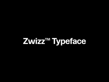Zwizz Free Font preview picture