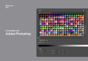 Free 200 Duotone Photoshop Gradients