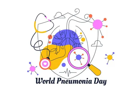 6 World Pneumonia Day Illustration