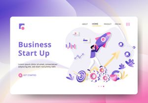 Business Marketing Landing Page