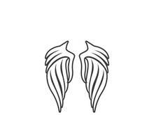 wing Logo Template vector illustration design