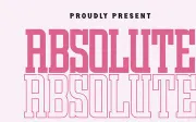Absolute - Condensed Slab Serif