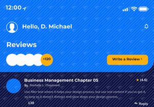 Online Courses Mobile App UI Kit (Light & Dark)