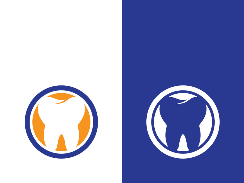 Dental logo template vector illustration icon design