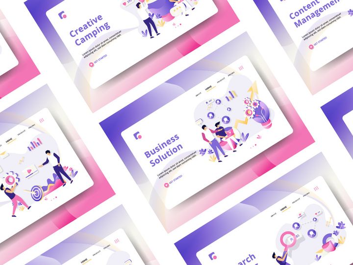 Business Marketing Landing Page