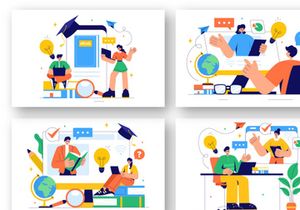 9 Online Learning and Education Illustration