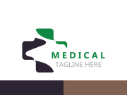 Medical  logotype health care simple modern design illustration template