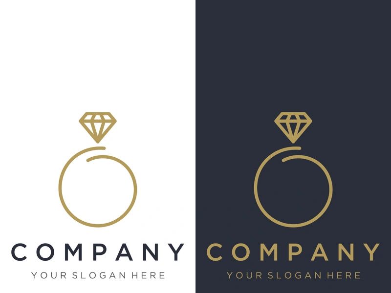 Very Beautiful High End Ring Logo Design – 15 | EPS Free Download - Pikbest