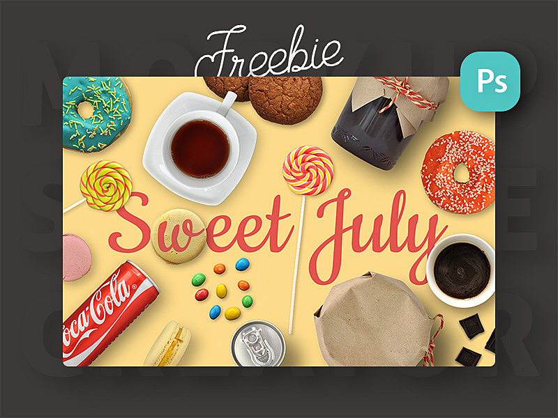Freebie: Sweet July. Mini Scene Creator