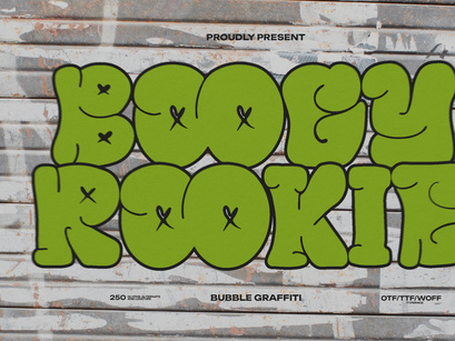 Boogy Rookie | Bubble Graffiti