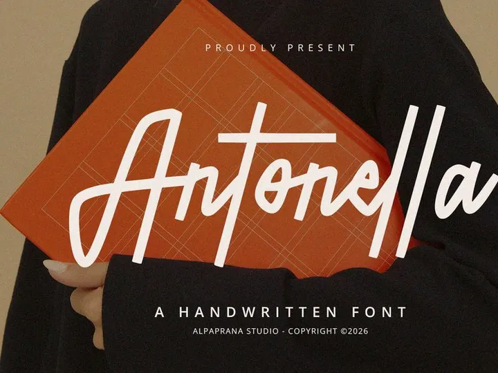 Antonella - Handwritten Font