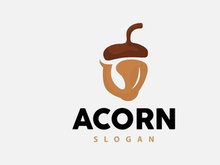Acron Logo, Premium Design Simple Vintage Retro Style