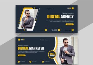Digital Marketing Facebook Cover Banner Ver-9