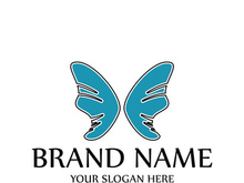 Butterfly logo design
