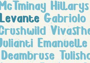 Geky Xin - Playful Display Font