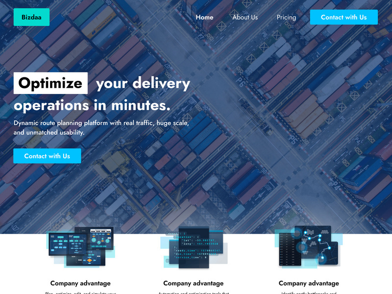 Delivery single Website