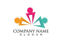 Community people logo group team vector