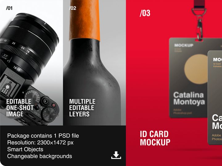 ID Card Mockup