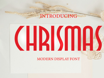 Christmas font preview picture