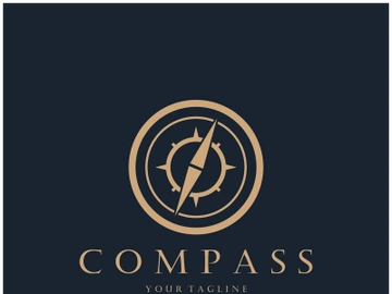 compass icon isolated on background.modern flat compass pictogram,business,marketing,internet concept.trendy simple vector symbol for websitedesign or button to mobile app.logo illustration. preview picture