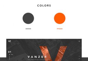 Vanzer - Portfolio Website (Free PSD)