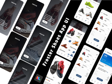 Froster Shoes - Ecommerce App UI preview picture