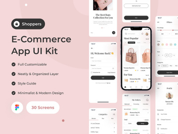 Shoppers - E-Commerce App UI Kit preview picture