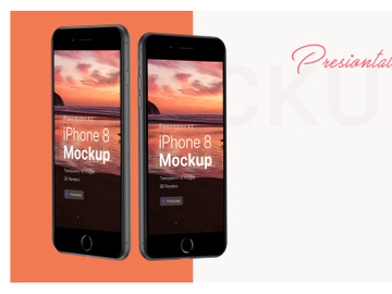 Presentation Kit - iPhone showcase Mockup preview picture