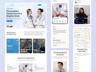 Mediora - Dental Clinic Landing Page