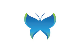 Beauty Butterfly Vector icon design
