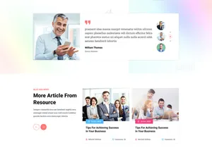 #2 Business and Consultation Figma Template