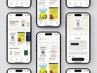 EBooker V1.0 - Android EBook App (Books App, PDF, ePub, Online Book Reading, Download Books)
