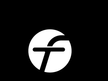 F logo and symbol vector icon app preview picture