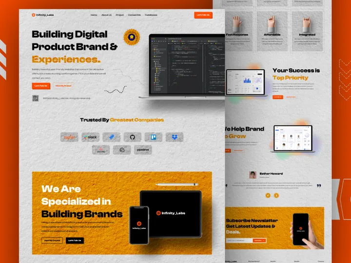 Portfolio Agency Digital Product Websites