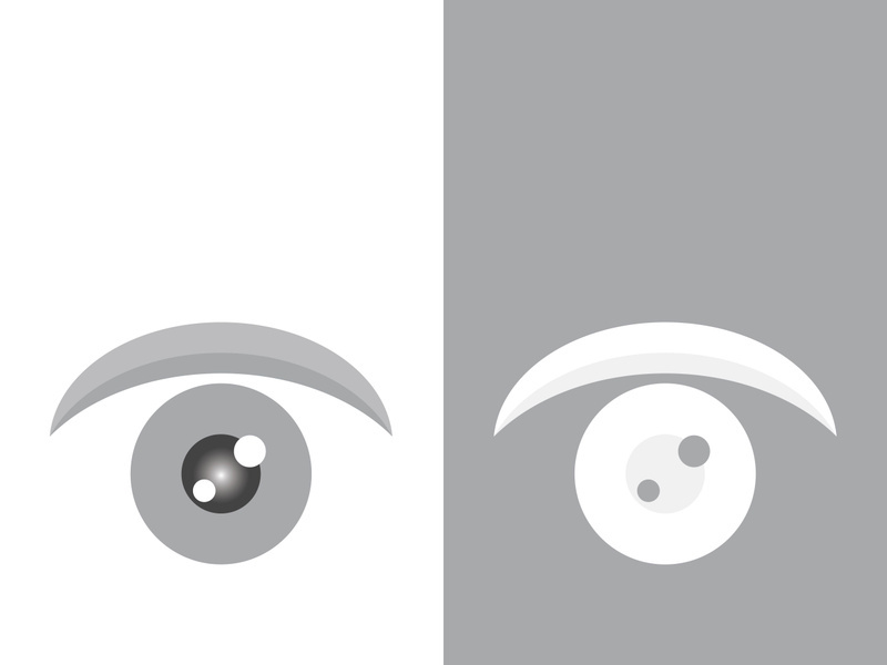 Branding identity corporate eye care vector logo design