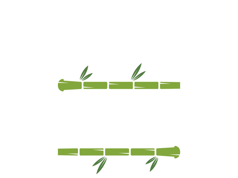 Bamboo Logo Template vector icon