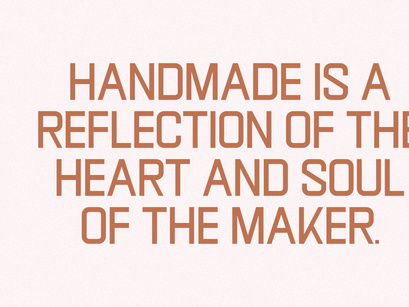 Handmade