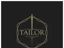 tailor logo icon illustration template combination of buttons for clothes, thread and sewing machine, for clothing product design, convection companies, fashion in vector form