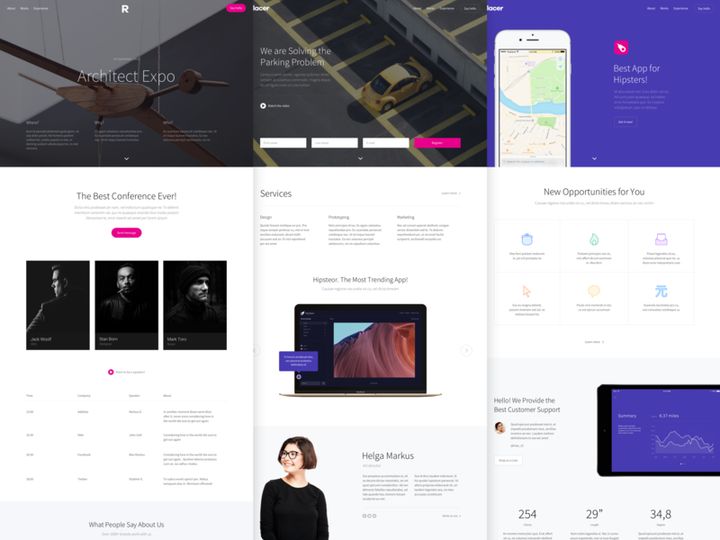 Replacer free web templates