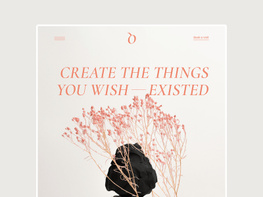 Craft Studio Landing Page Template (Free) preview picture