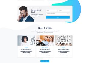 Corporate Business PSD Template