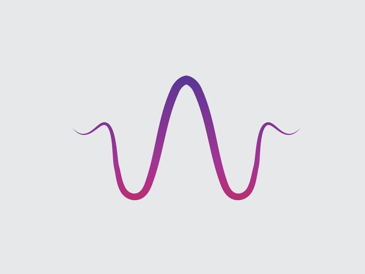 SOund wave line logo