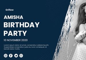 Birthday Invitation Card