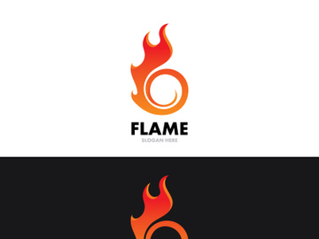 Fire flame vector illustration design preview picture